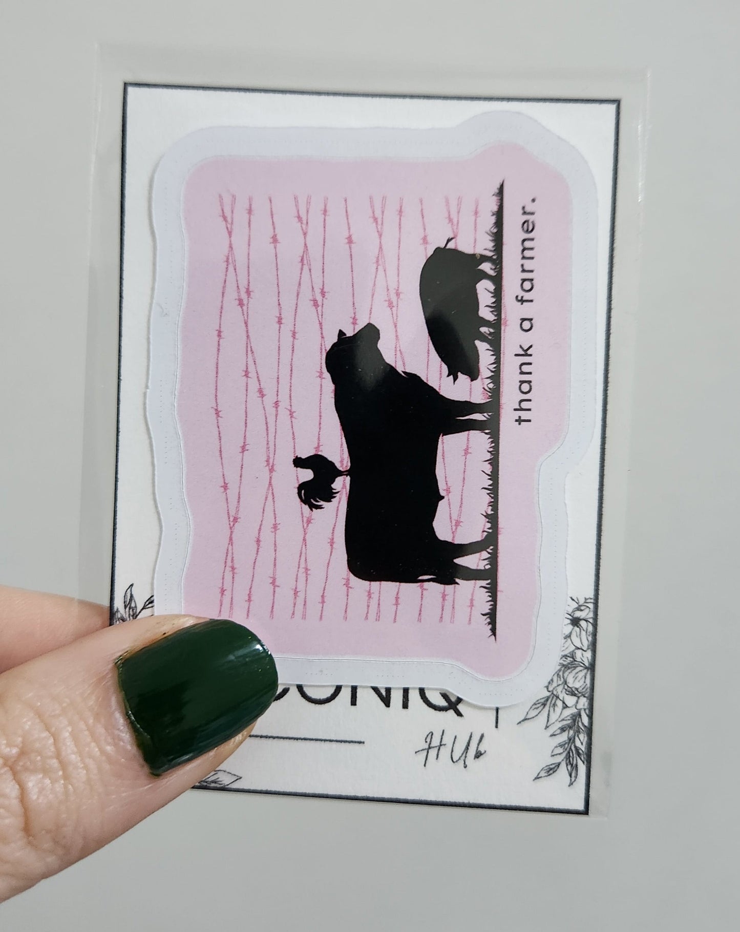 Thank a farmer Sticker