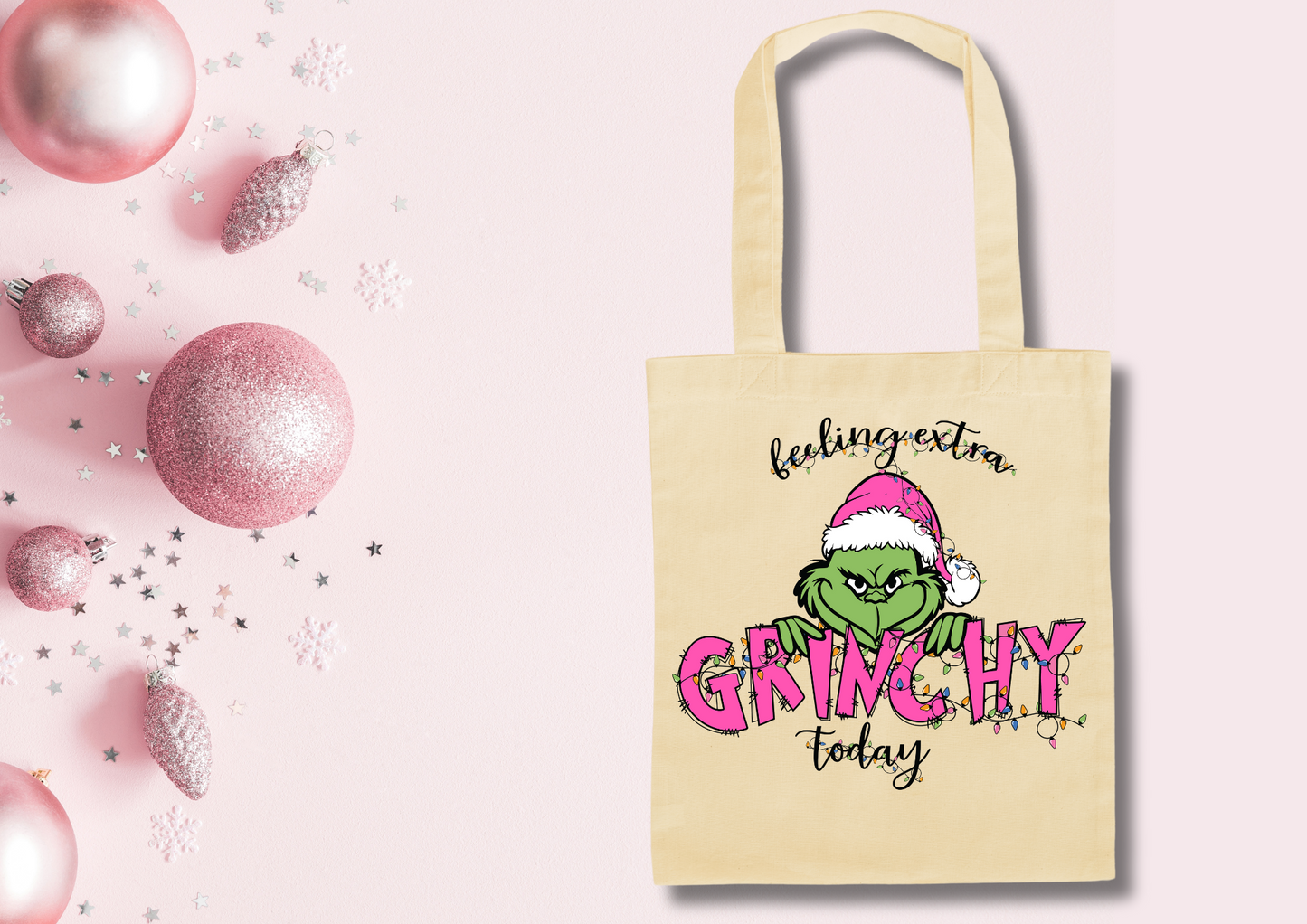 Feeling Grinchy Tote Bag
