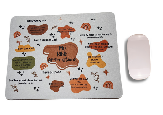MOUSEPAD - Bible Affirmation Boho