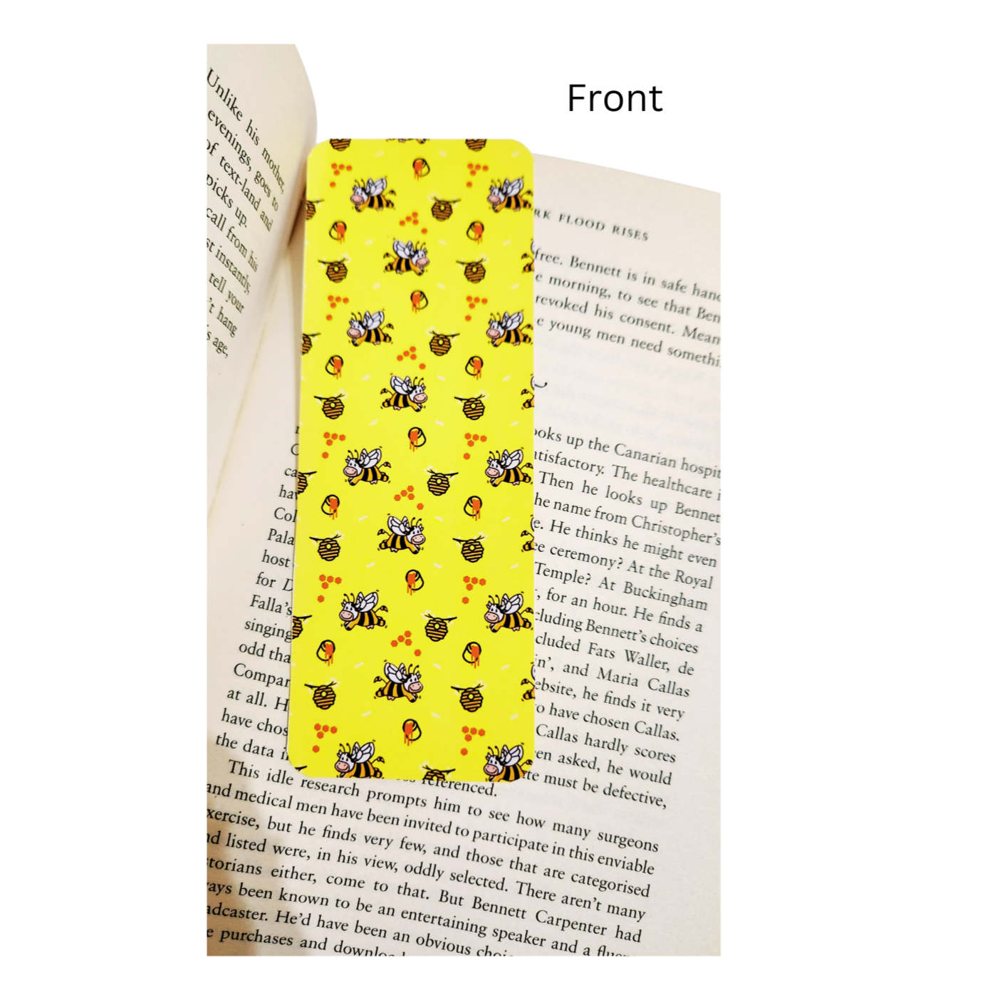 BOOKMARK - Glitter Honey Cows
