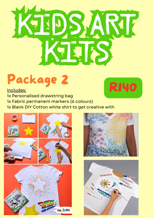Kids Art Kit - DIY Creative T-Shirt