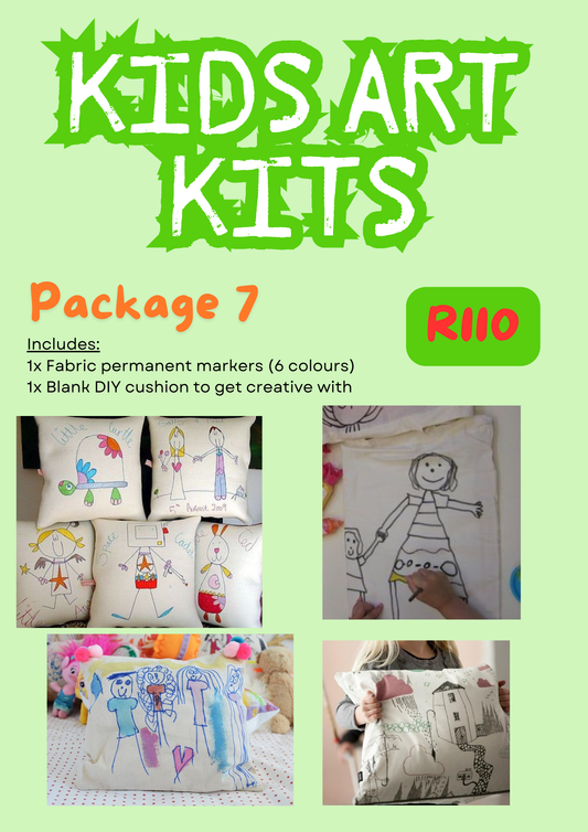 Kids Art Kit - DIY Creative Cushion